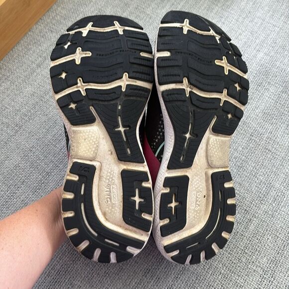 Brooks Shoes Ghost 14 Womens‎ Size 9 Black Running Sneakers - Picture 6 of 7